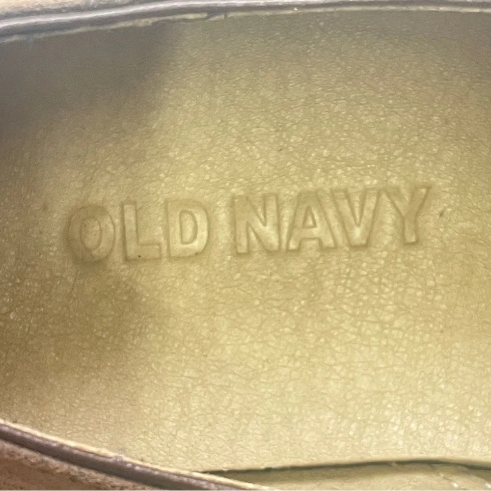 Old Navy Men's Brown Suede Lace-Up Shoes size 8